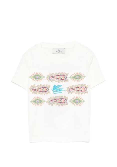 T-shirt con stampa ETRO KIDS | GY8551 Z3672102